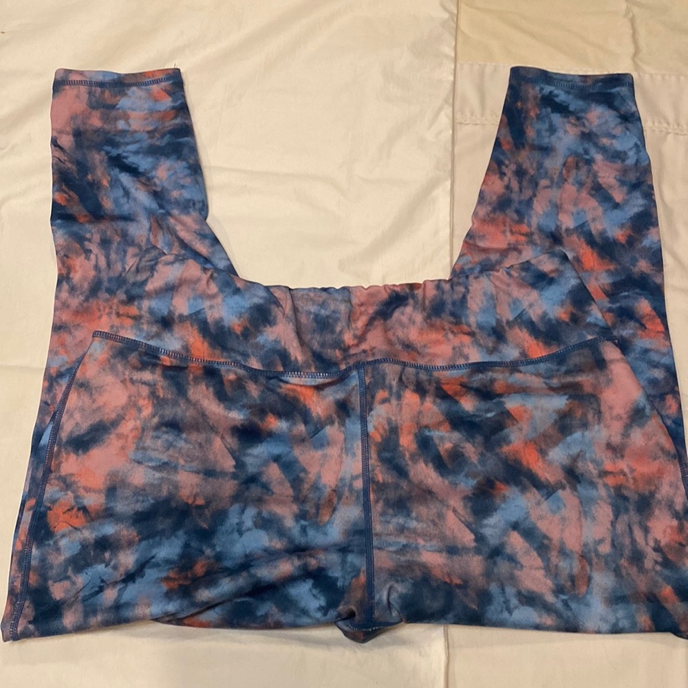 tye dye leggings